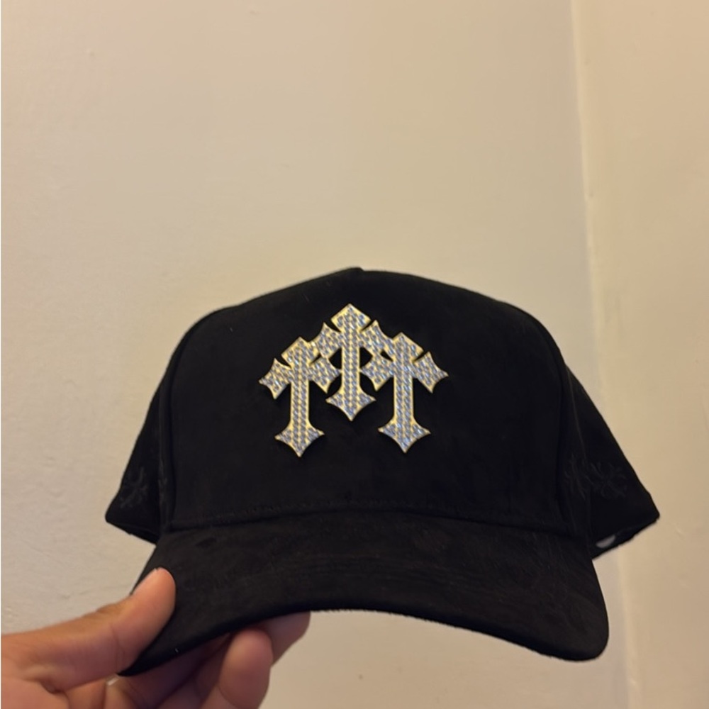 Black Designer Men's Hat